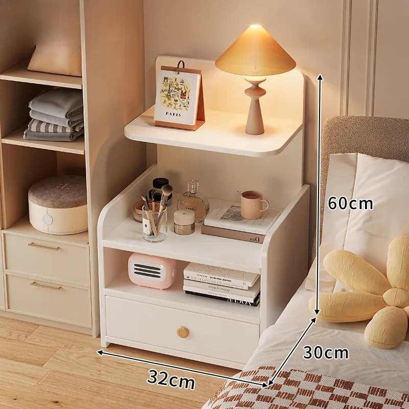 Table de chevet petite et simple, style moderne, pour chambre à coucher, meuble de rangement, petite