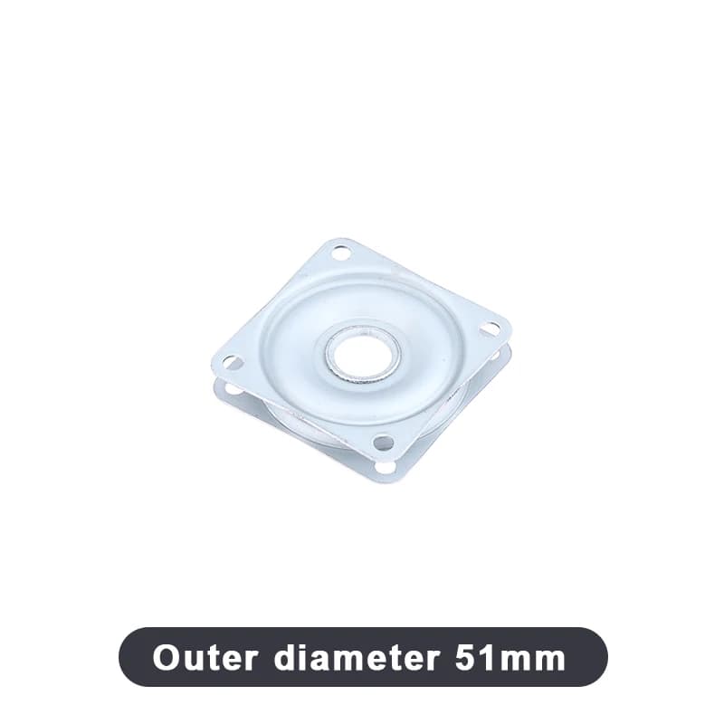 Plateau tournant Lazy Susan avec roulements à billes en acier, plateau de service rotatif à 360 degr