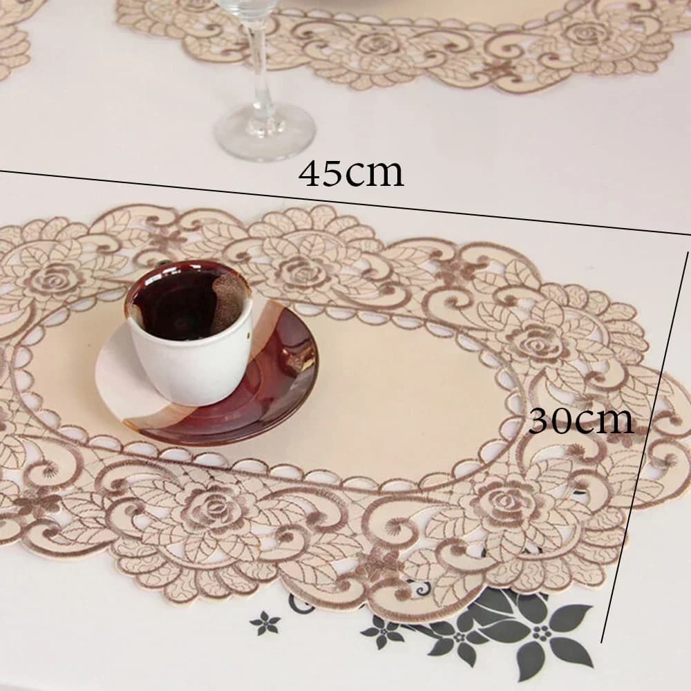 Nappe pratique de haute qualité durable, nar, rectangle, carré, décor de table floral, gril de salle
