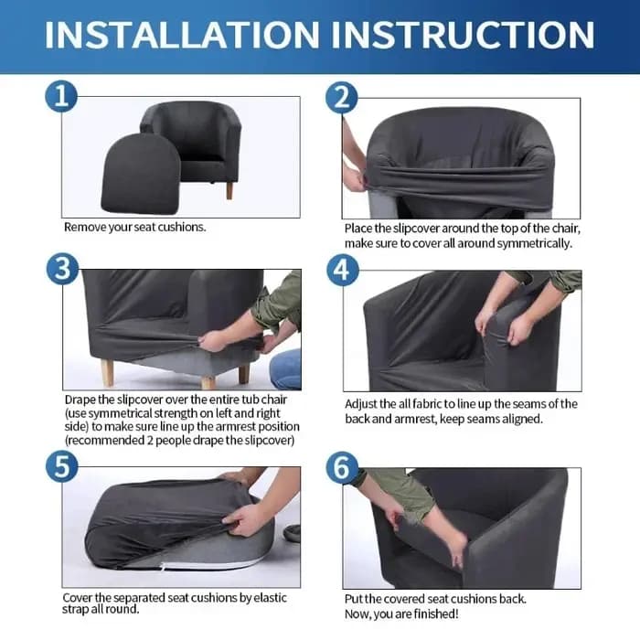 Housses de fauteuil à imprimé floral