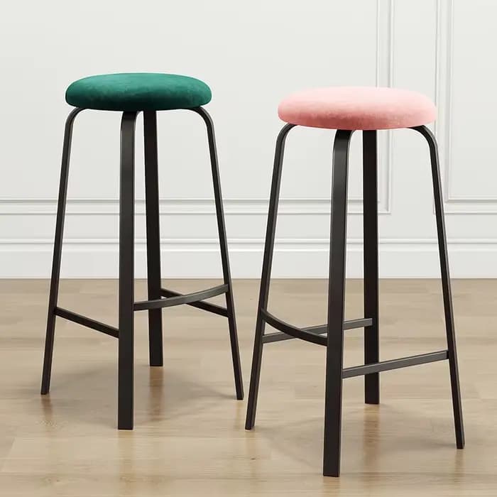 Chaise de Bar moderne simple tabouret rond