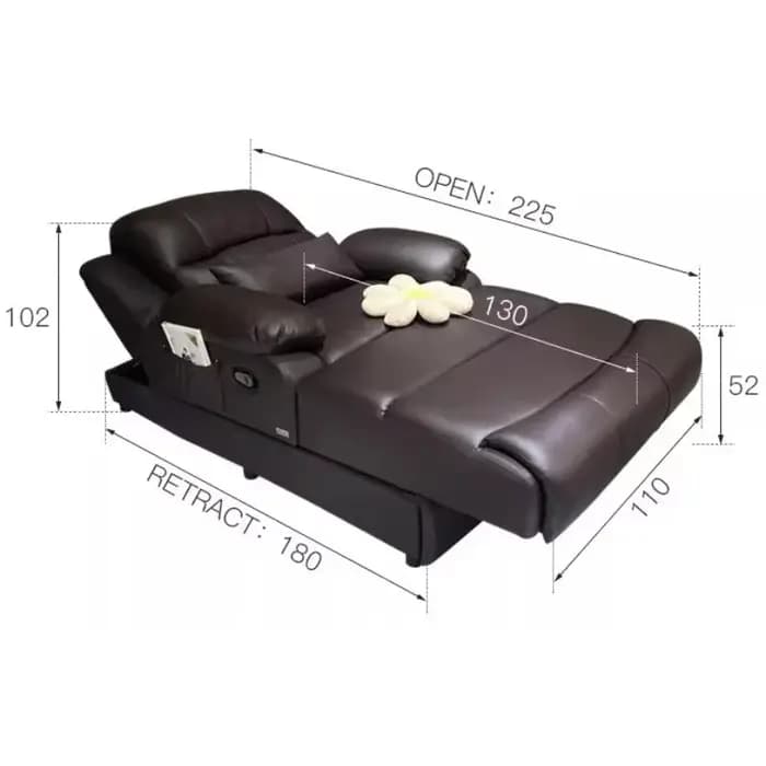 Canapé de salon confortable et multifonctionnel pour appartement