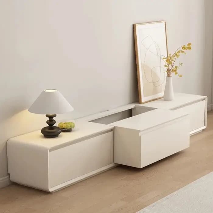 Organisateur nordique meuble Tv montage au sol Design De luxe