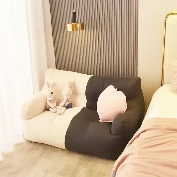 Double Lazyboy pouf canapé