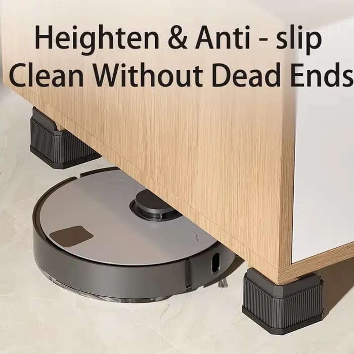 Coussinets augmentant la hauteur des pieds de table pour meubles – Rehausseurs