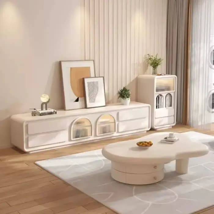 Meuble TV console de sol