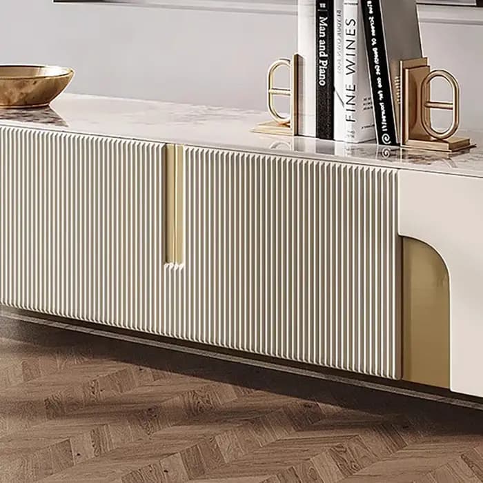 Meuble TV de style européen de luxe