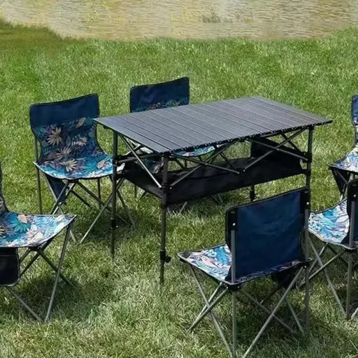 Table pliante de Camping, bureau organisateur léger avec sac de transport, multi-usages, pique-nique
