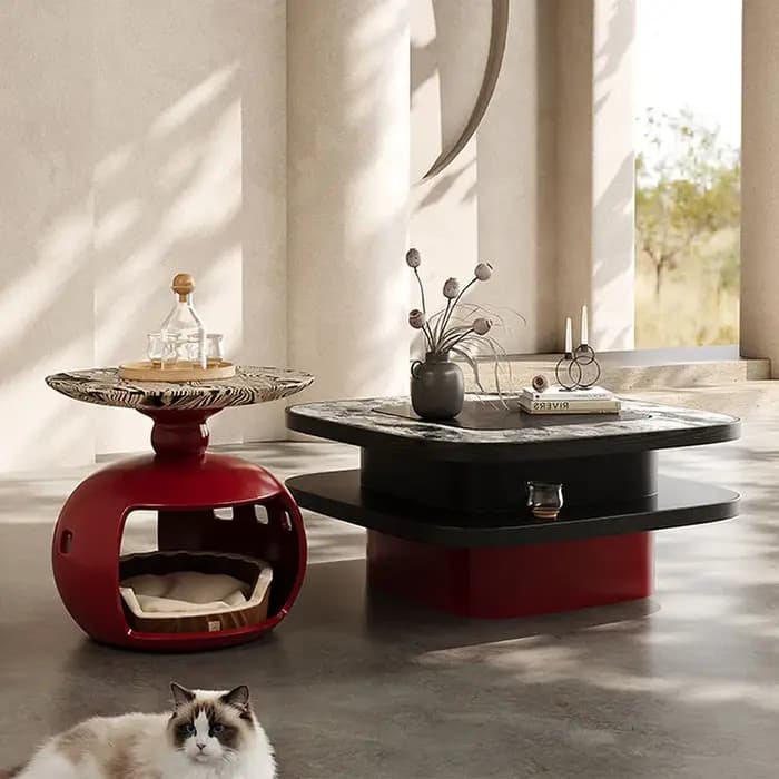 Table basse de style nordique