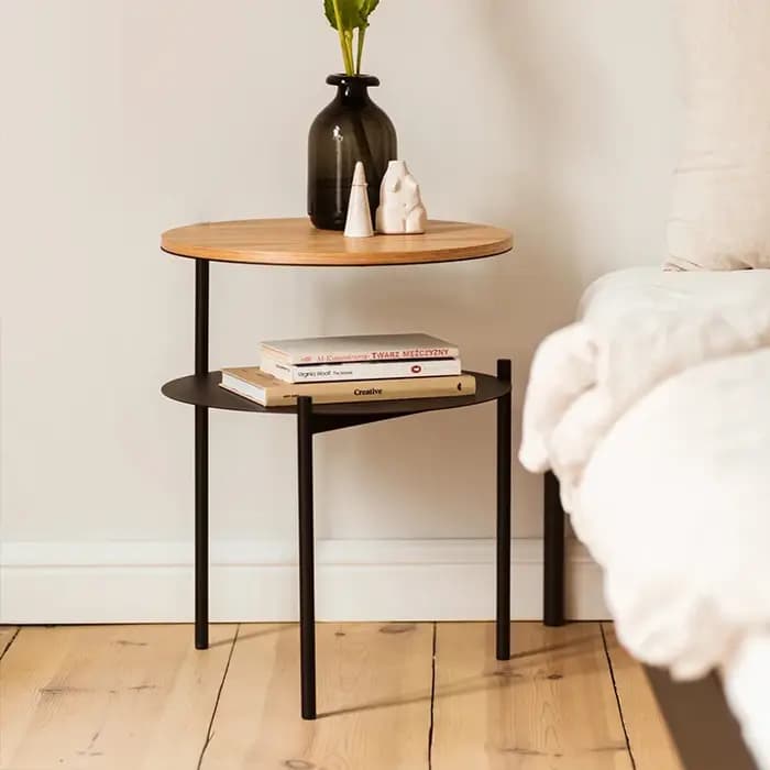 Table d'appoint de canapé minimaliste