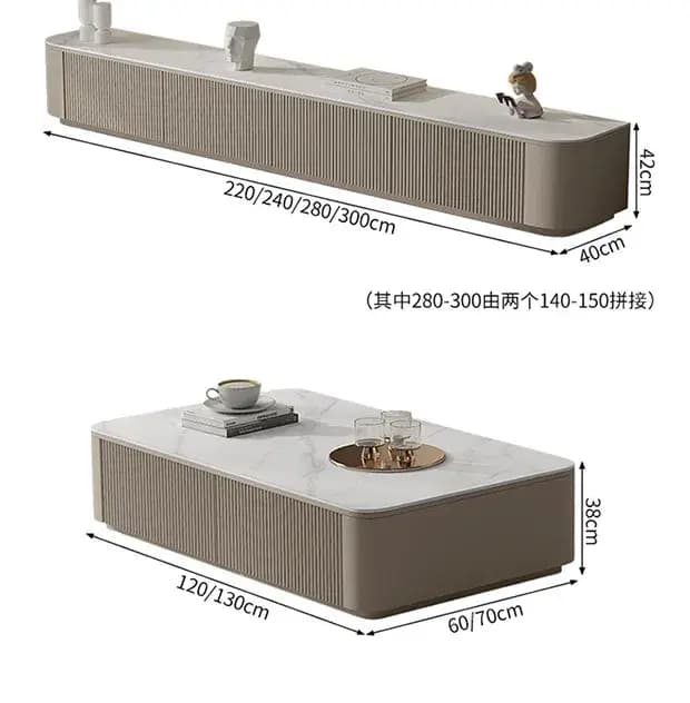 Meuble TV d'angle vertical design
