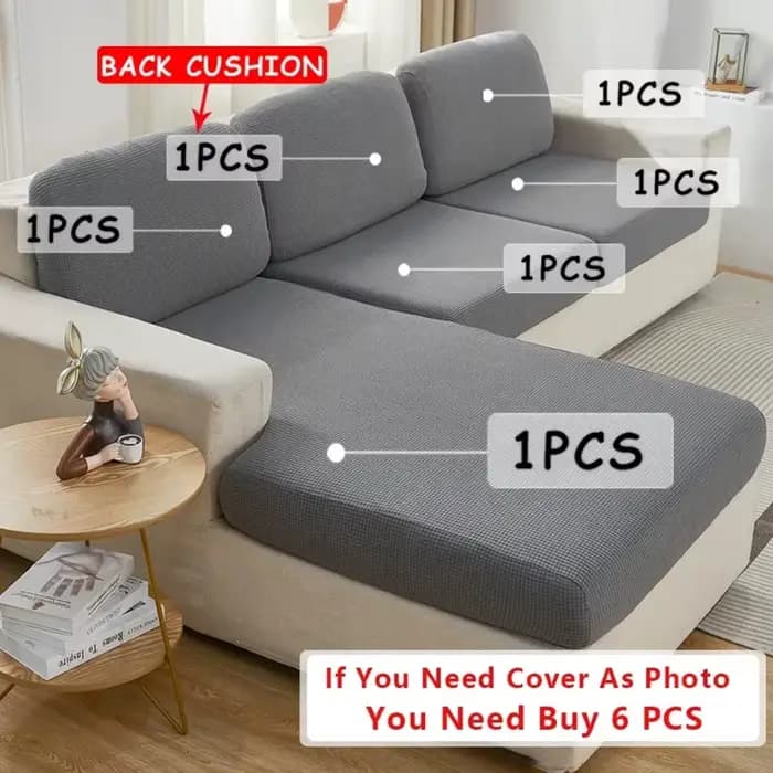 Housse de coussin de siège de canapé imperméable