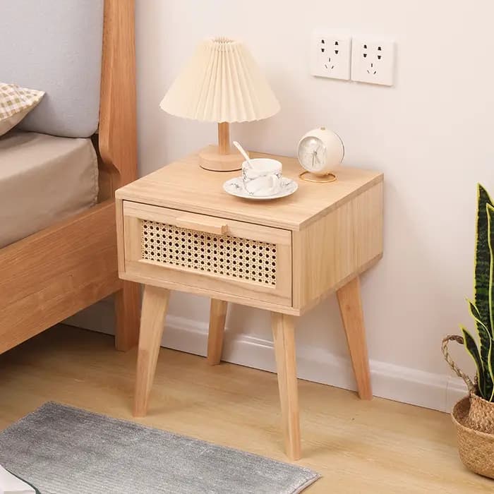 Table De chevet Mobile pour chambre à coucher, armoires, tiroirs De Console, rangement De luxe, Tabl