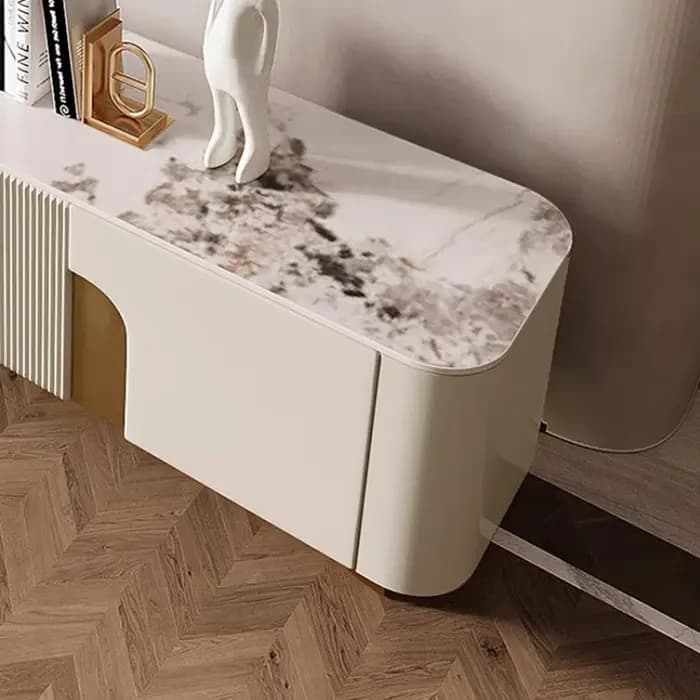 Meuble TV de style européen de luxe