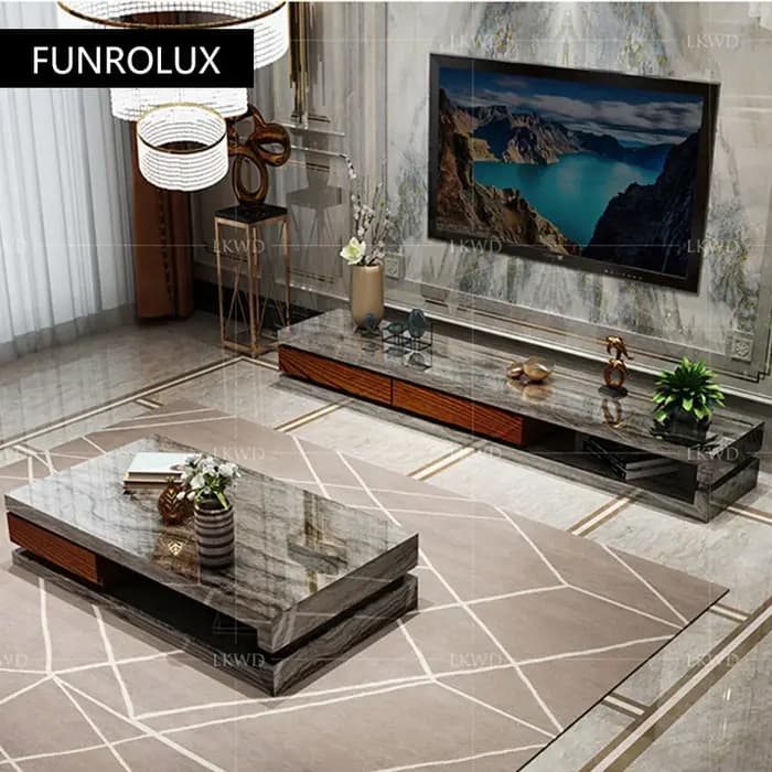 Table basse post-moderne pour salon
