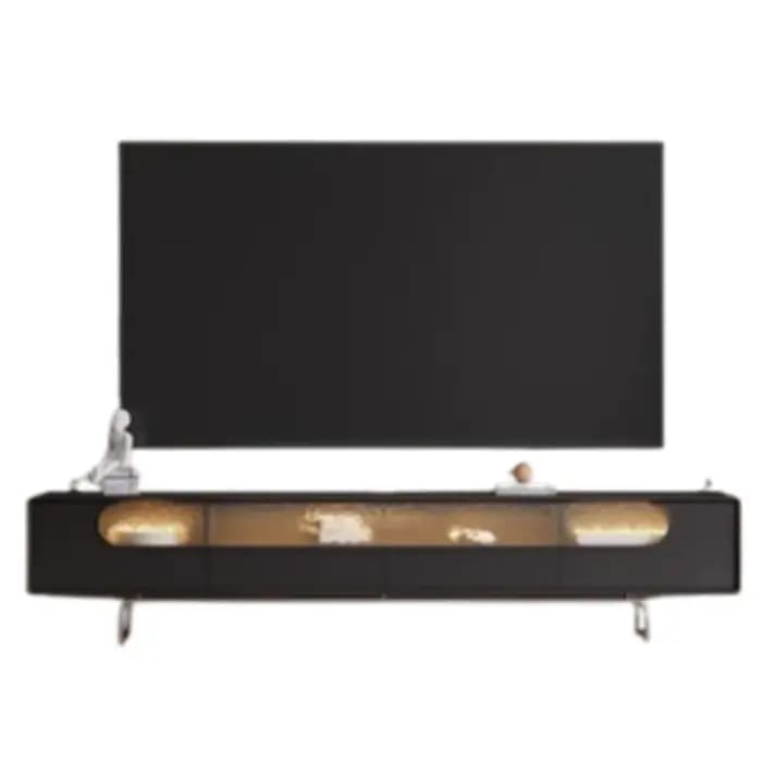 Meuble Tv noir nordique Design sol ornement Vertical