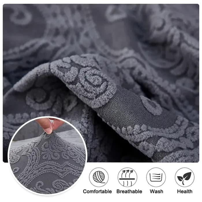 Housses de canapé-lit Jacquard avec jupe