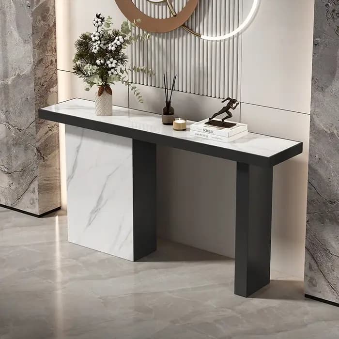 Tables de Console italiennes de luxe Design en métal