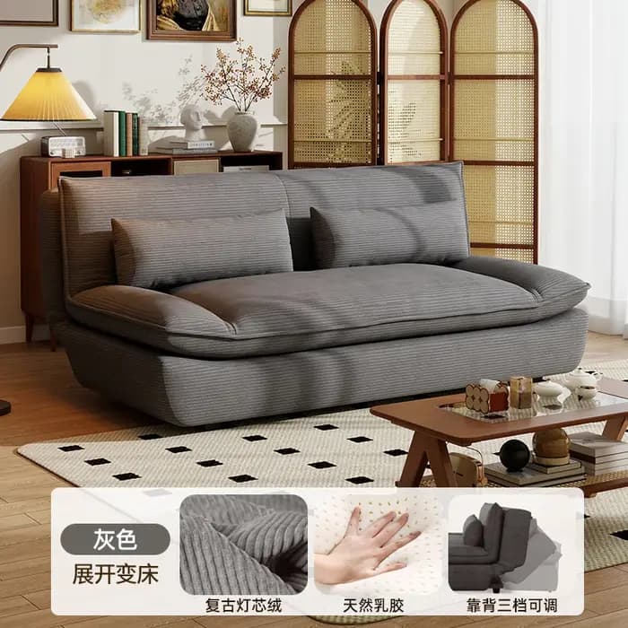Salon moderne canapé concepteur adultes accoudoir minimaliste coussin