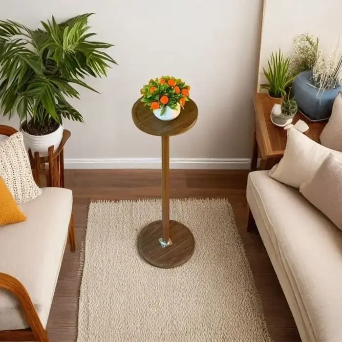 Table d'appoint ronde, petite table d'appoint pour le salon
