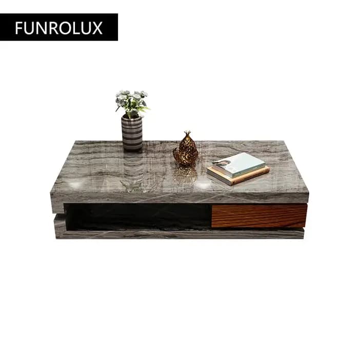 Table basse post-moderne pour salon