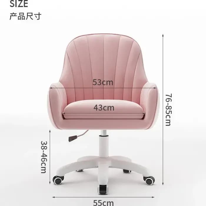 Chaise de Bureau Confortable à Dossier Long, pour Étudiante, Dortoir, Fille, Bureau, Maquillage, Ord