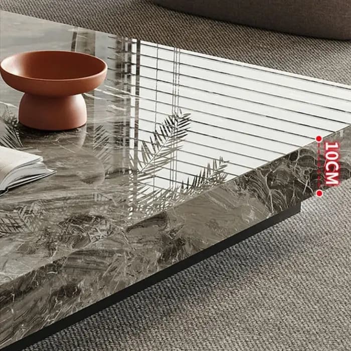 Tables basses simples de luxe organisateur d'angle