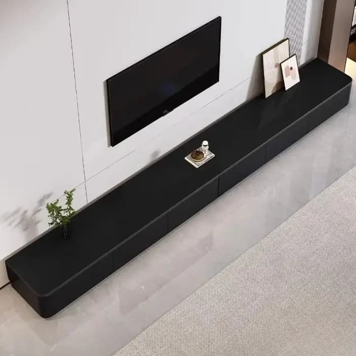 Meuble TV moderne et simple pour salon, supports d'écran 160cm 200cm 240cm 280cm 320cm 360cm, meuble