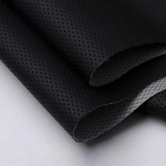 Tissu en cuir perforé respirant pour meubles, canapé, sièges de voiture, chaises de bureau, canapé,