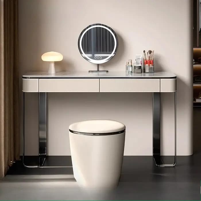 Coiffeuse minimaliste en bois