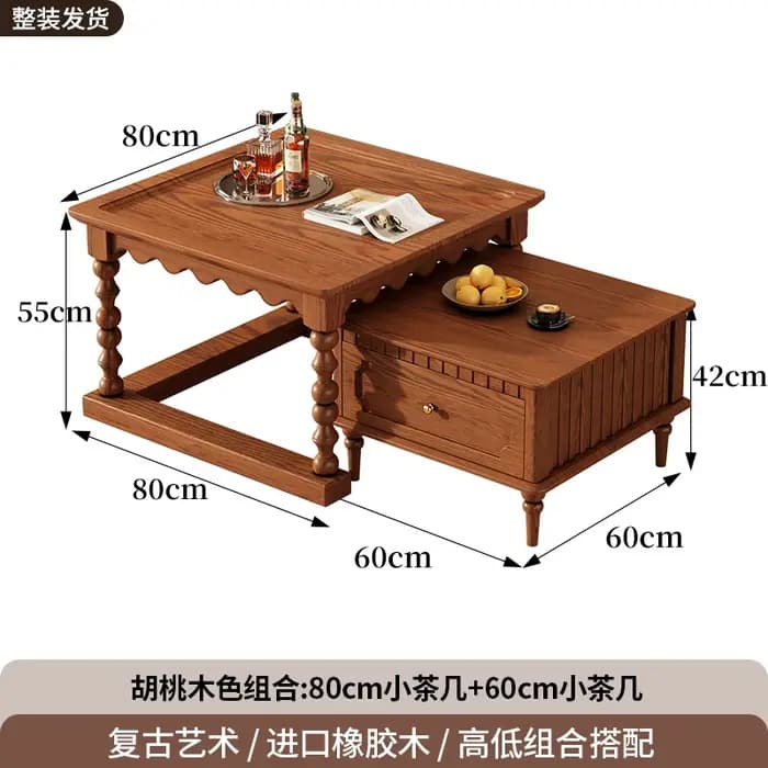 Table basse Simple et Unique, gain de place, Premium, élégante, Table d'appoint de luxe, qualité, pe