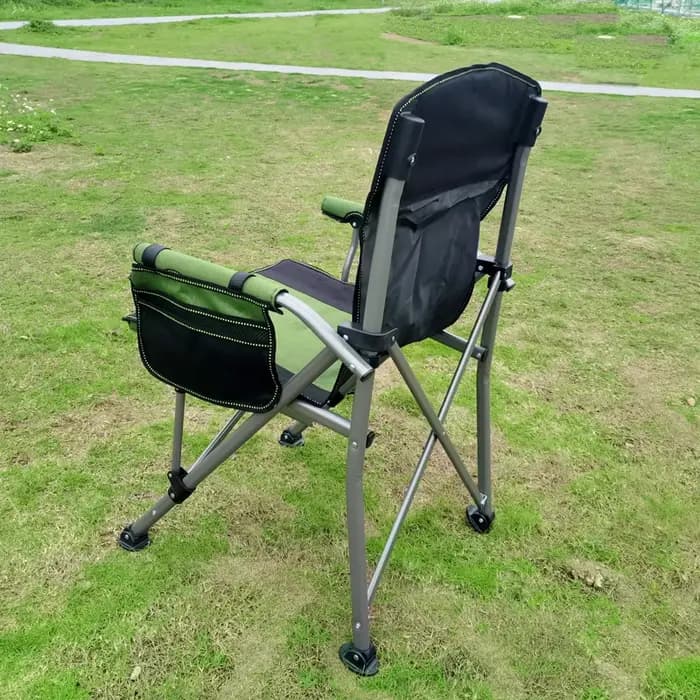 Relax chaises de Camping portables noir adultes voyage