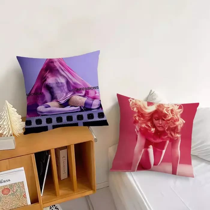 Housse de coussin carrée pour canapé
