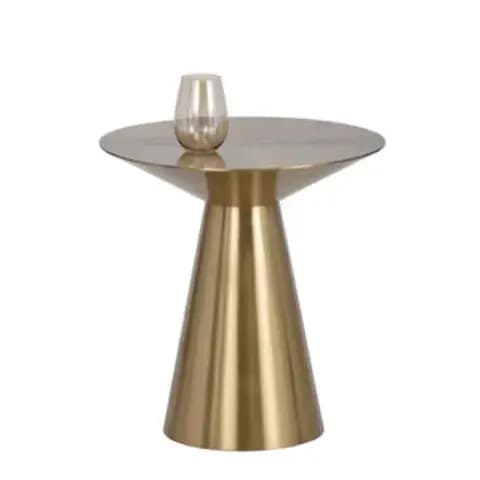 Petite Table Basse Moderne en Acier Inoxydable
