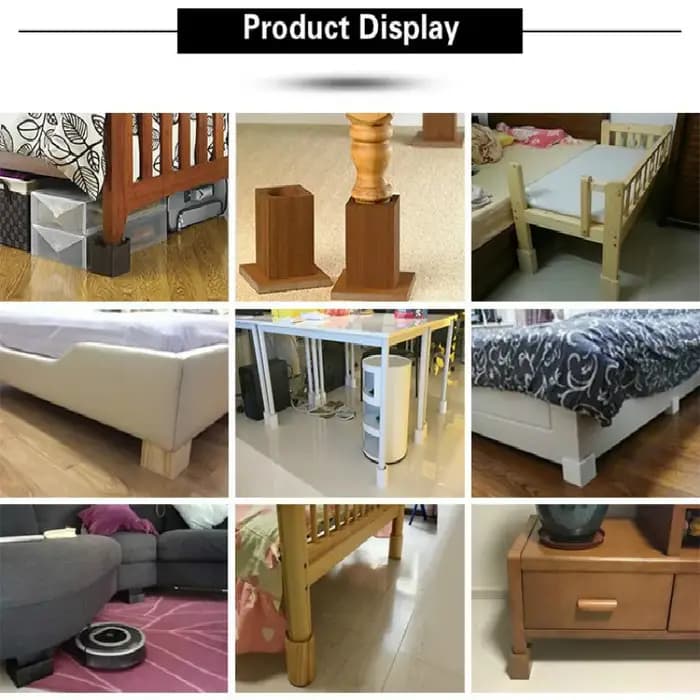 Meubles en pin rehaussent les pieds Table d'appoint en bois massif lit armoire