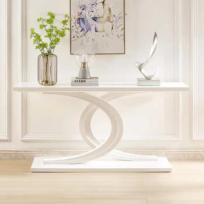 Table Console nordique moderne Glam luxe porche entrée