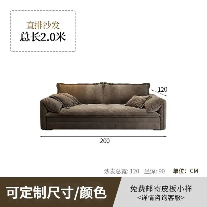 Canapé de salon confortable et élégant pour adultes, canapé de salon minimaliste, meubles pour la ma
