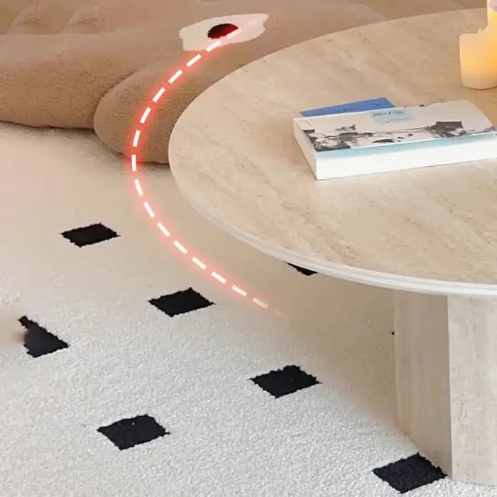 Table basse ronde esthétique Premium à la mode luxe