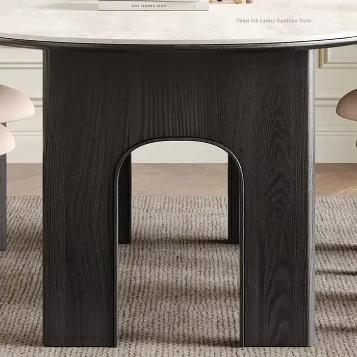 Tables à manger nordiques en bois, tables à manger modernes en marbre pour salon, cuisine, design italien, meubles de maison, Tavolo Pranzo LLDT