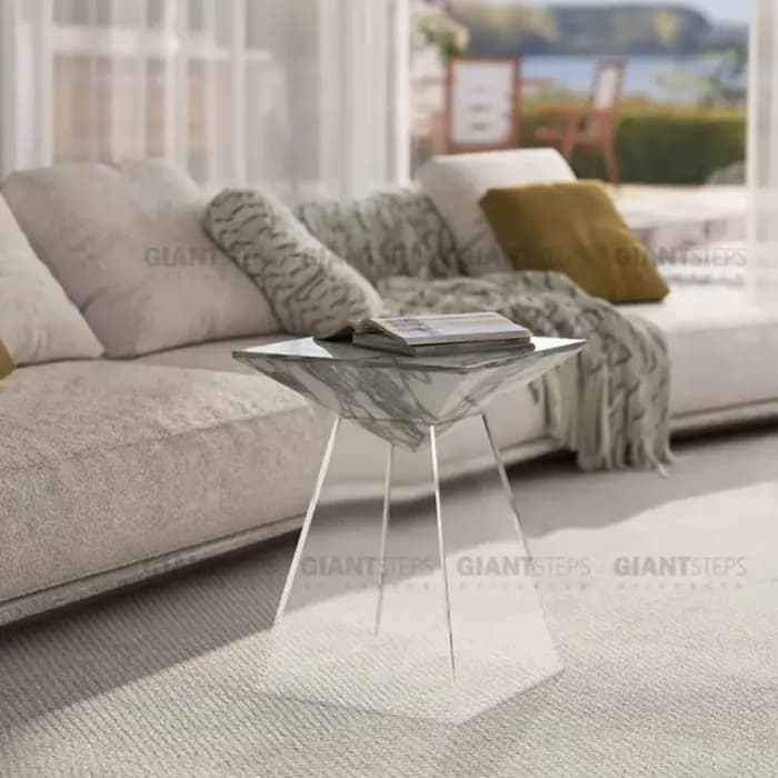 Tables basses en marbre