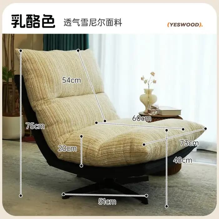 Chaises modernes pour salon avec roulettes