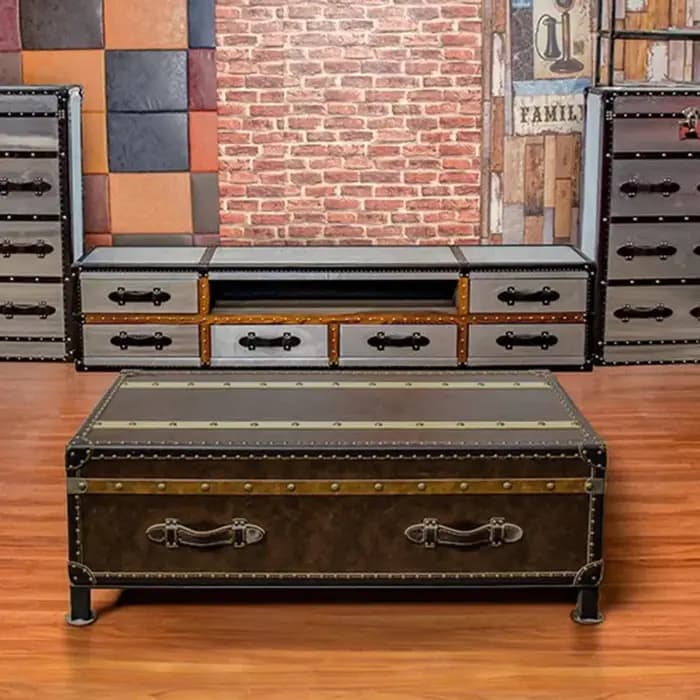 Ornements cadre Table basse luxe plancher affichage esthétique