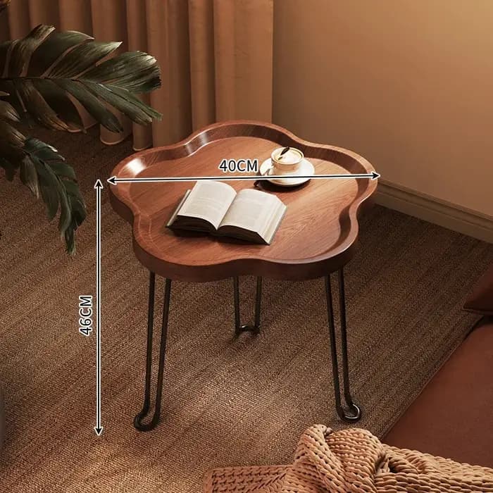 Table d'appoint de canapé pliable
