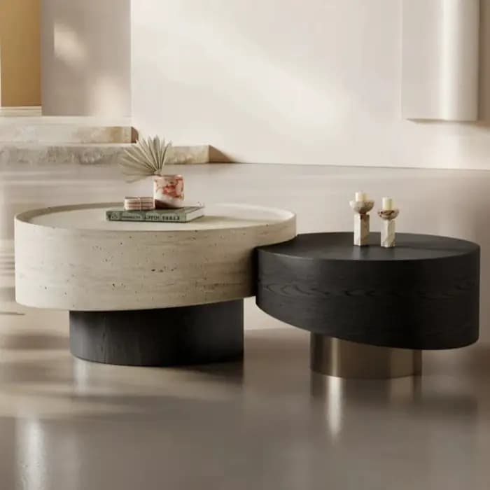Table basse minimaliste italienne