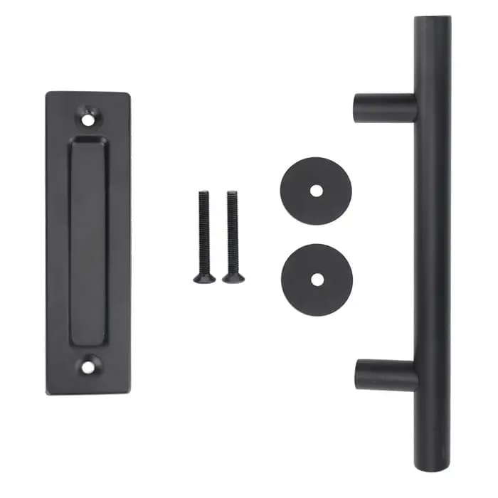 Pour armoire placard tirer encastré bois porte poignée coulissante grange