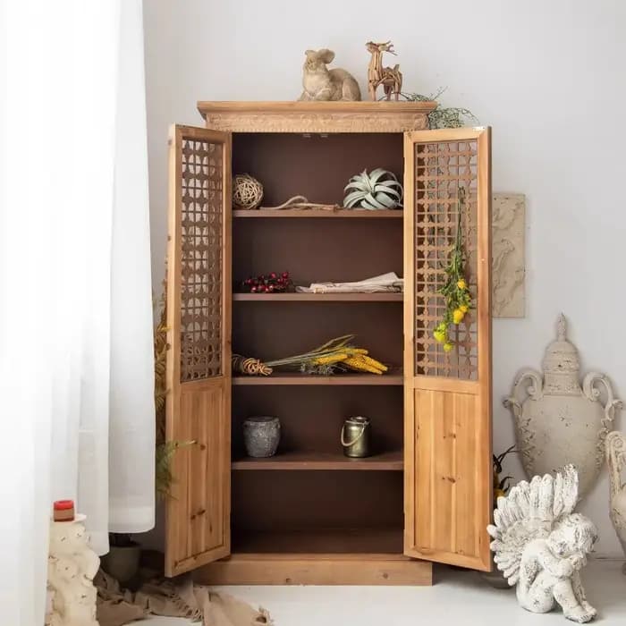 Armoires de salon ouvertes Vintage