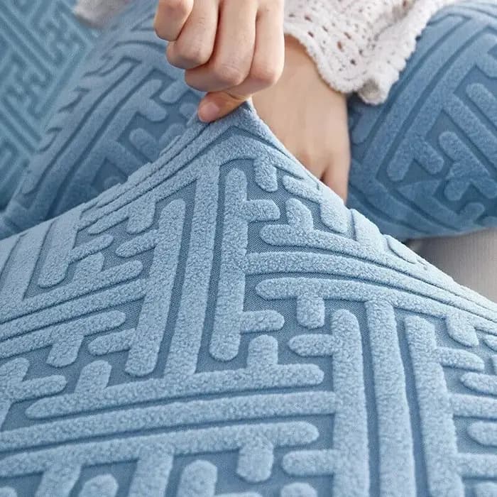 2 pièces 76cm x 25cm Jacquard extensible ajustement canapé bras protecteur accoudoir couvre