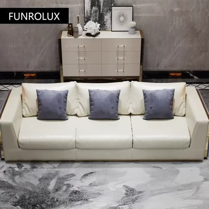 Canapé en cuir Cirhide première couche moderne