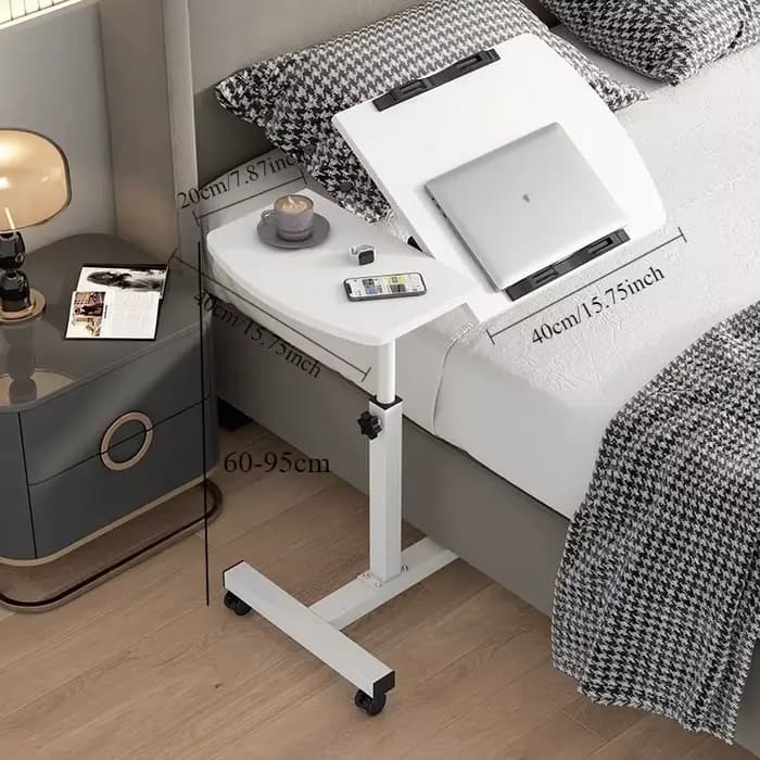 Table de chevet amovible, table d'ordinateur simple pour la maison, bureau de lit paresseux, table r