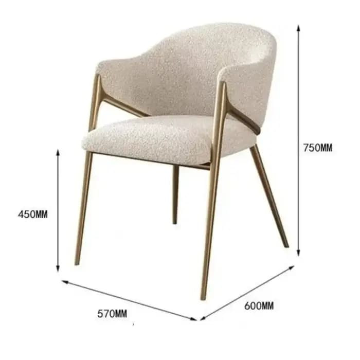 Fauteuils modernes de luxe pour salon